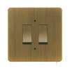2 Gang 10 Amp 2 Way Switch
