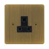 5 Amp Unswitched Sockets: Black Insert