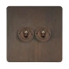 More information on the Seamless Cocoa Bronze  Seamless Intermediate Toggle Switch and Toggle Switch Combination