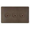 3 Gang 20 Amp 2 Way Toggle Light Switches