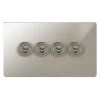 4 Gang 2 Way Toggle Light Switches