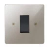 45 Amp Double Pole Switch: Black Insert