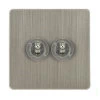 More information on the Seamless Satin Nickel Seamless Intermediate Toggle Switch and Toggle Switch Combination