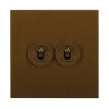 2 Gang 2 Way Toggle Light Switches