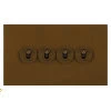 4 Gang 2 Way Toggle Light Switches