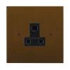 5 Amp Unswitched Socket: Black Insert