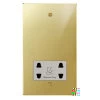 Shaver Socket Outlet 110 | 240 Volts: White Insert