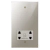 Shaver Socket Outlet 110 | 240 Volts: White Insert