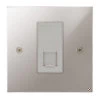 1 Gang RJ45 CAT 6 Socket: White Insert