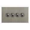 4 Gang Retractive Push Button Switch