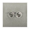 2 Gang 2 Way Toggle Light Switches