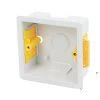 Single Cavity Wall Box : 35mm Deep - For mounting into dryline or plasterboard cavity walls 