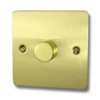 More information on the Flat Satin Brass Flat Push Light Switch