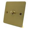 More information on the Flat Satin Brass Flat Intermediate Toggle (Dolly) Switch