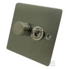 2 Gang Blank Switch Plate (No Switches or Dimmers) - Please select your combination of 2 switches or dimmers from the items below.