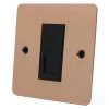 1 Gang RJ45 Cat5e Socket - Cat5 and Cat6 available on request : Black Trim