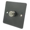 More information on the Flat Dark Pewter Flat Push Light Switch