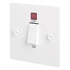 45A Switch with Neon - White Trim