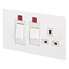 Cooker Control - White Trim