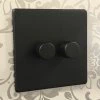 Textured Black Intelligent Dimmer - 2