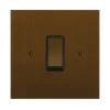 1 Gang 20 Amp 2 Way Switch: Black Insert