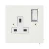 1 Gang 13 Amp Switched Plug Socket