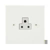 1 Gang 2 Amp Round Pin Socket