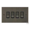 4 Gang 20 Amp 2 Way Light Switches