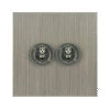 2 Gang 20 Amp 2 Way Toggle Light Switches