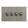 4 Gang 250W Button Dimmer