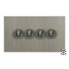 4 Gang 20 Amp 2 Way Toggle Light Switches