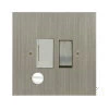 13 Amp Switched Fused Spur with Flex Outlet: White Insert