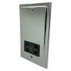 Shaver Socket 110 | 220V - Black Trim