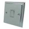 1 Gang 2 Way 10 Amp Switch - White Trim