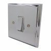 Victorian Premier Plus Polished Chrome (Cast) Intermediate Switch and Light Switch Combination - 1