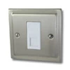1 Gang RJ45 Cat5e Socket - Cat5 and Cat6 available on request - White Trim