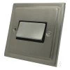 Triple Pole Fan Isolater Switch - Black Trim