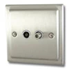 TV | Satellite Socket - White Trim