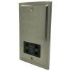 Shaver Socket 110 | 220V - Black Trim