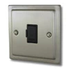 13 Amp Unswitched Fused Spur: Black Trim