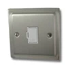 13 Amp Unswitched Fused Spur: White Trim