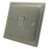 1 Gang 2 Way 10 Amp Switch - White Trim