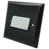 Triple Pole Fan Isolater Switch - Black Trim