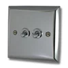 2 Gang 2 Way Toggle Light Switches