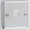 1 Gang - Single telephone extension point : White Trim