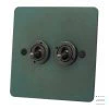 2 Gang 20 Amp 2 Way Toggle (Dolly) Light Switches