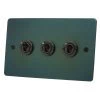 3 Gang 20 Amp 2 Way Toggle (Dolly) Light Switches