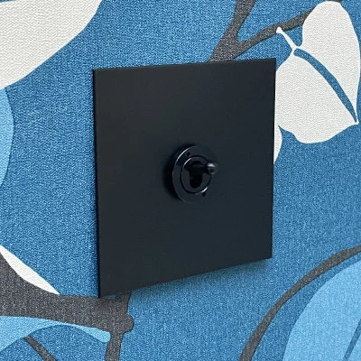 Ultra Square Matt Black Intelligent Dimmer