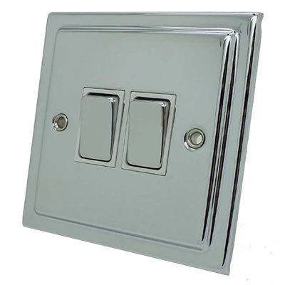 Victorian Polished Chrome Create Your Own Switch Combinations