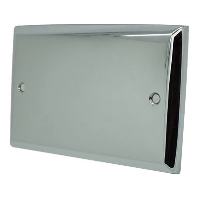 Vogue Polished Chrome Blank Plate